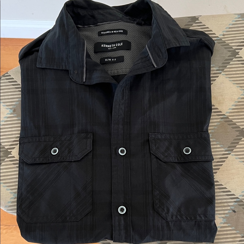 Kenneth Cole Black Men's Shirt